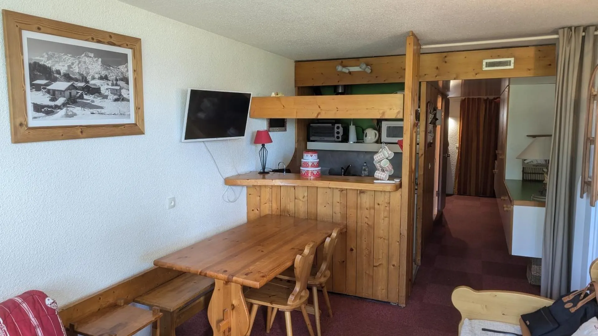 Studio Arc 1800 Charvet Ski Au Pied Pierra Menta Bourg-Saint-Maurice Apartment